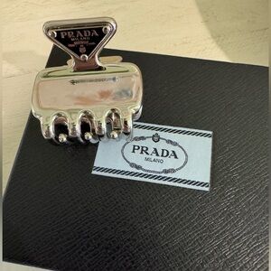 Prada hair clip